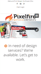 Mobile Screenshot of pixelfiredesign.com